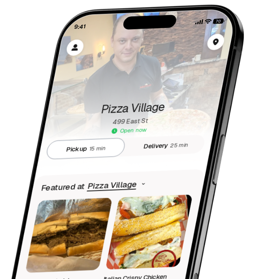 Pizza Village app preview