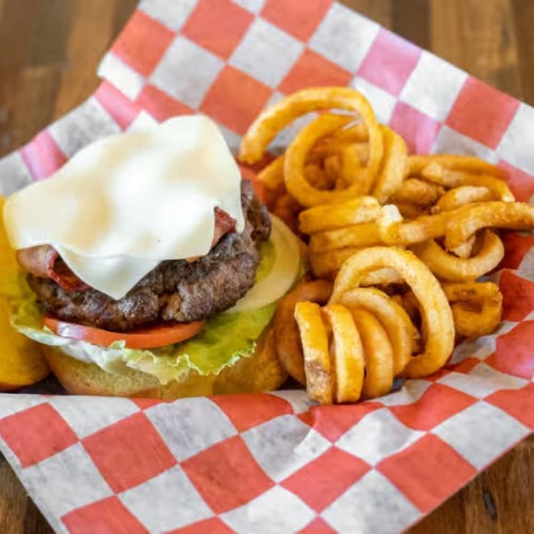 Indulge in Our Cheeseburger
